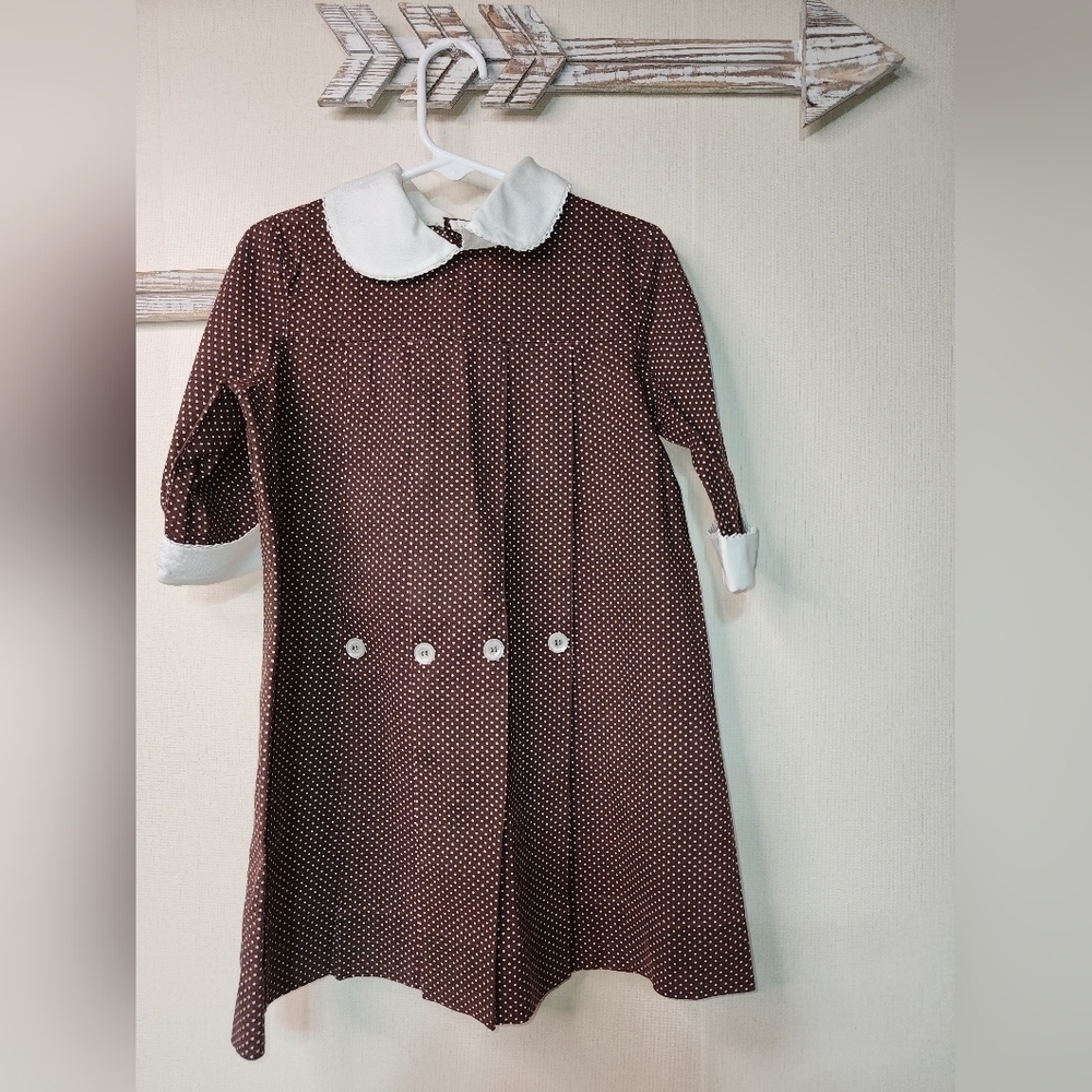 Beautiful Vintage Girls Holiday Dress - Picture 1 of 6